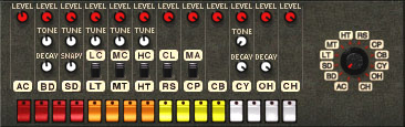 The Propellerhead ReBirth TR-808 clone